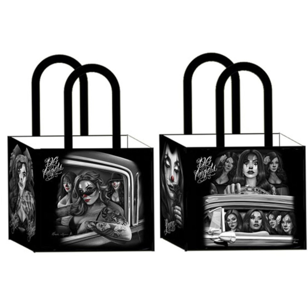 DGAngels clowns shopping tote bag NWT by DGA